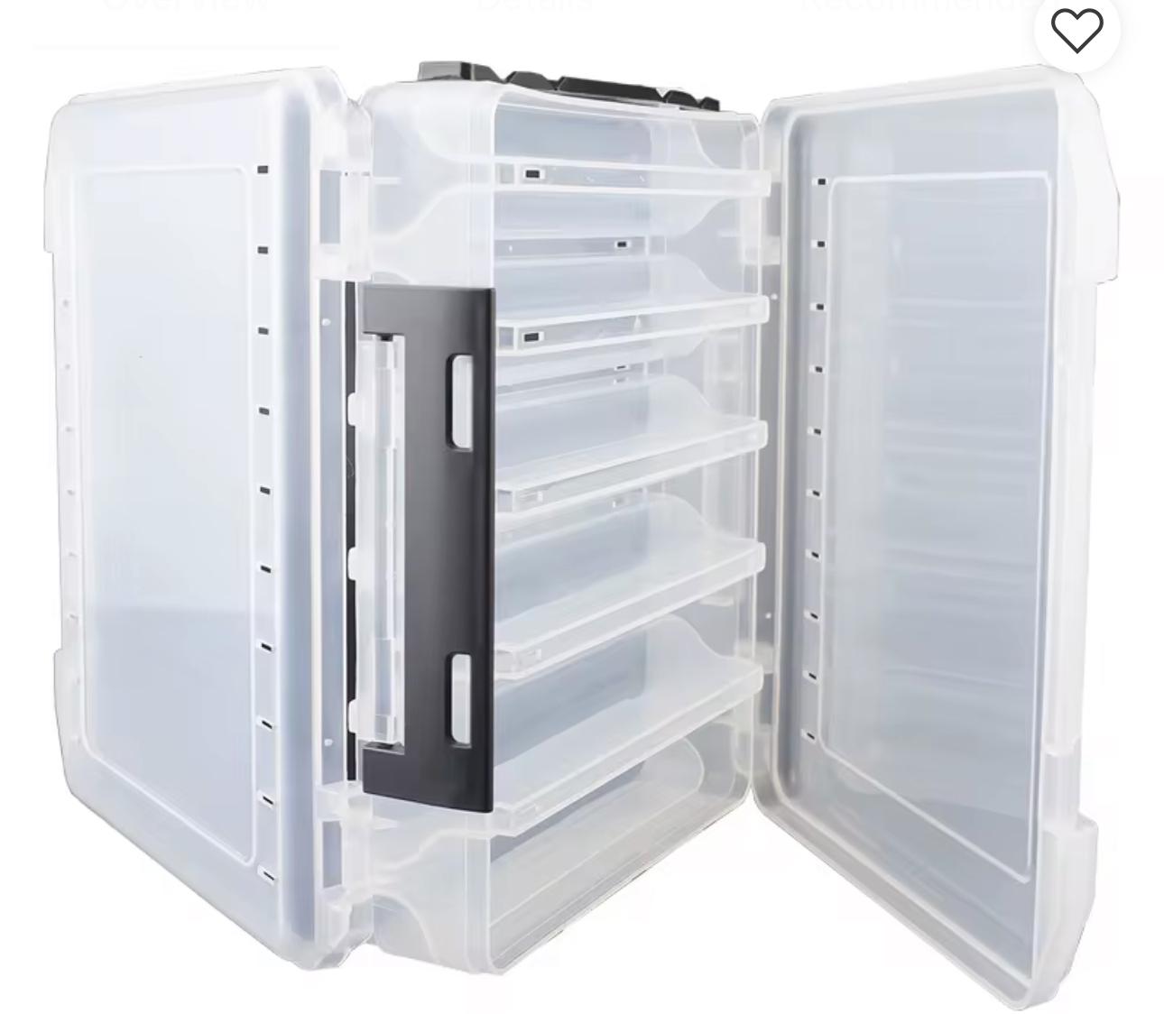 7-Frame Bait Box – Organised, Secure, Ready to Fish - 0